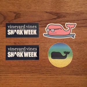 Four Vineyard Vines Stickers